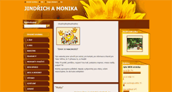 Desktop Screenshot of jindrichamonika.cz